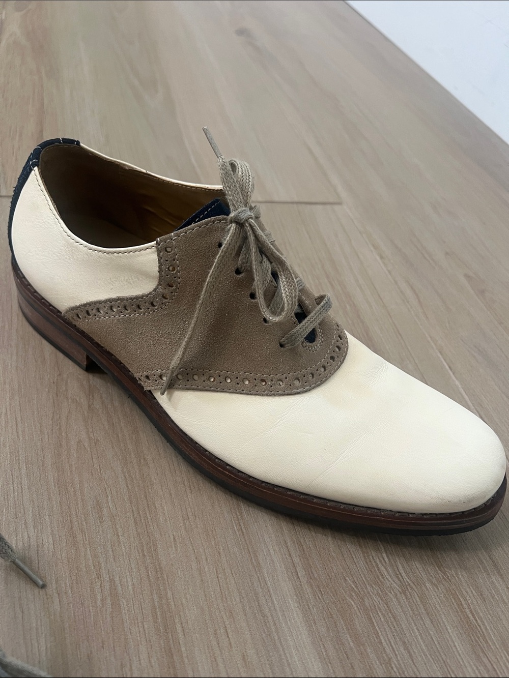 Cole Haan leather & suede Oxford